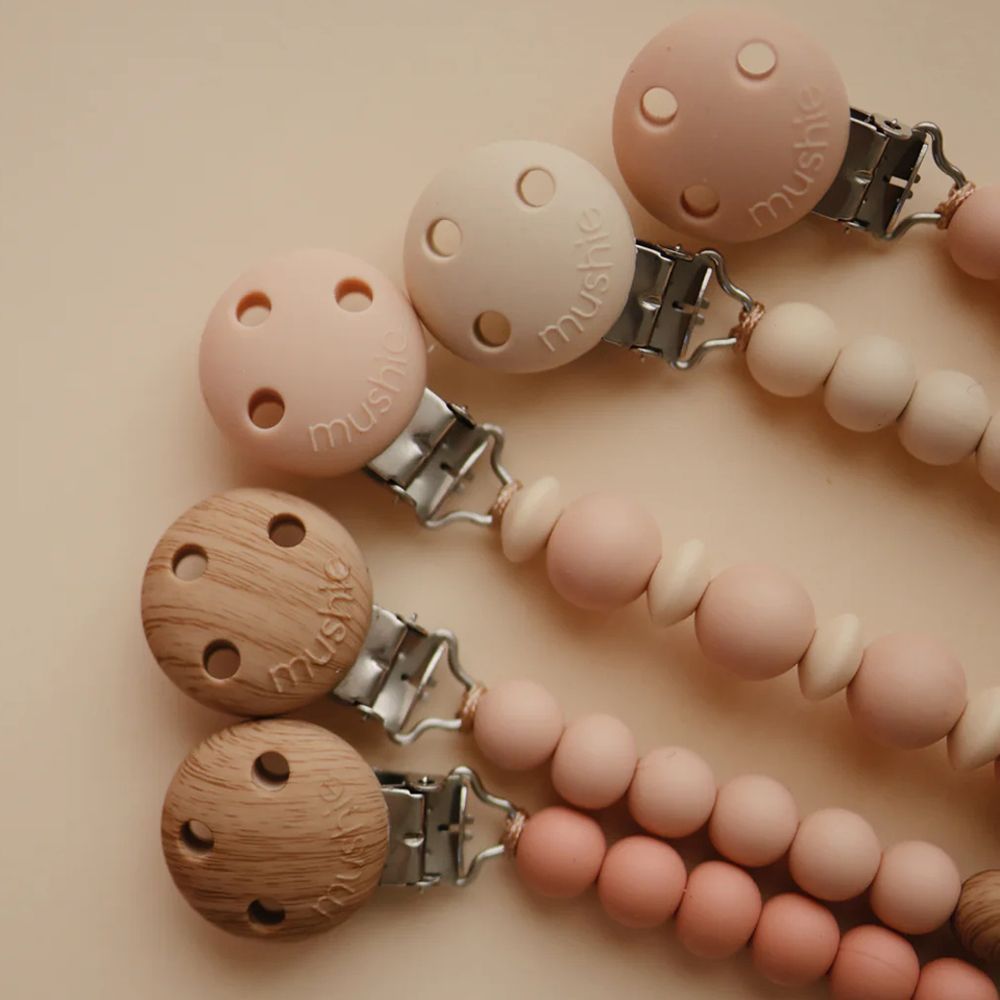 Attache sucette Eva Blush (Mushie) - Image 5