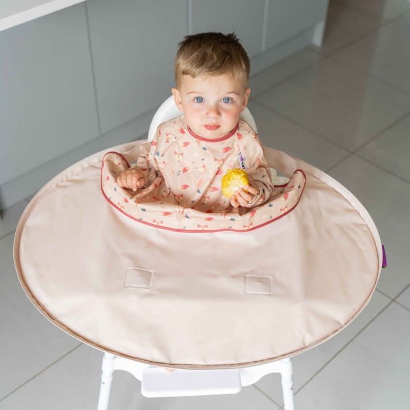 Kit bavoir et plateau transportable (TIDY TOT) - Couverture