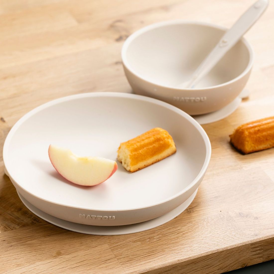Coffret repas Argile (3 pièces) (Nattou) - Image 1