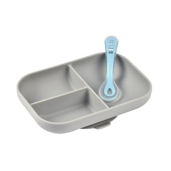 Set repas silicone (Béaba) - Image 1