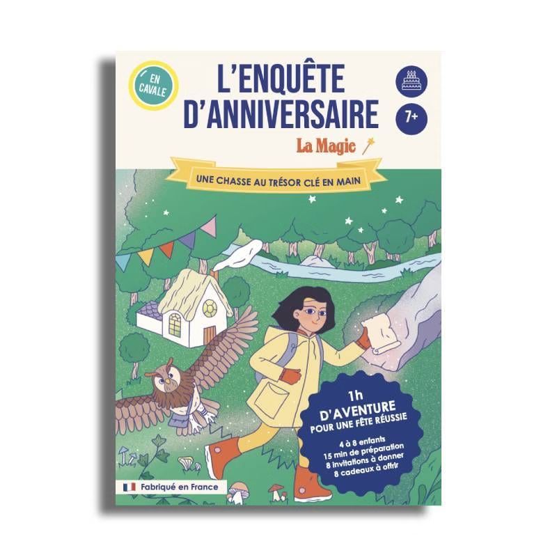 L'enquête anniversaire - magie (Éditions en Cavale) - Couverture