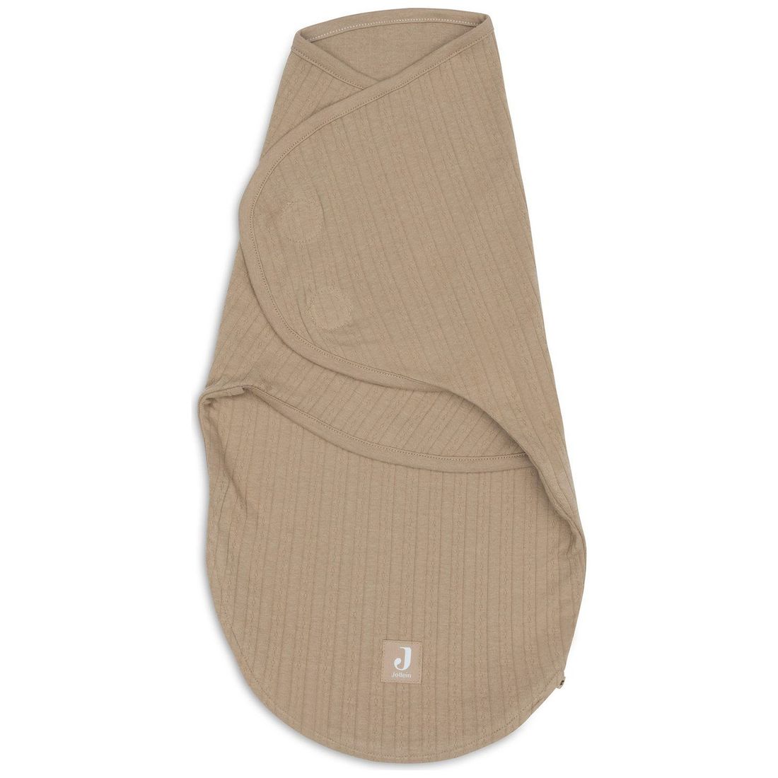 Couverture d'emmaillotage Ajour Biscuit (0-3 mois) (Jollein) - Couverture