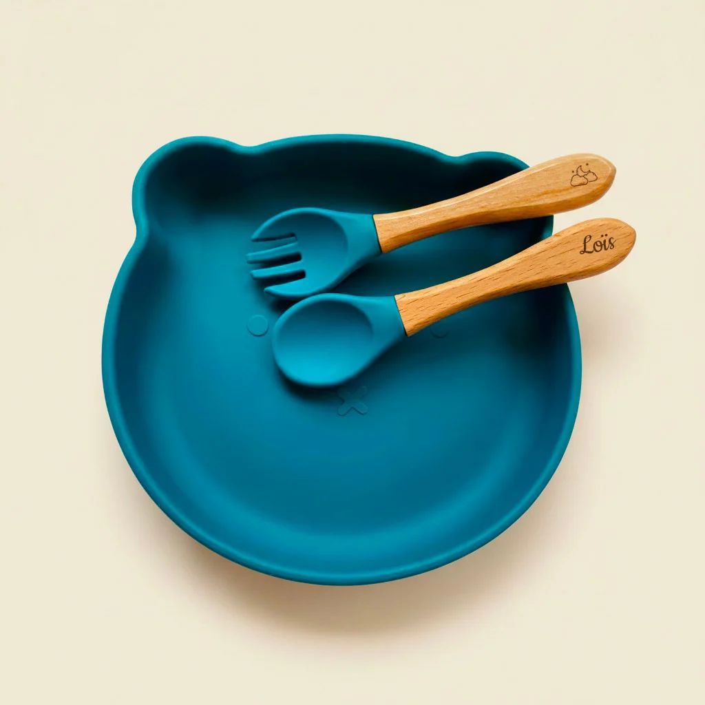 Marion l’assiette Ourson (Les Petits Citrons) - Image 1