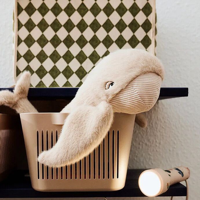 Peluche Berto Baleine - Mist (Liewood) - Image 1