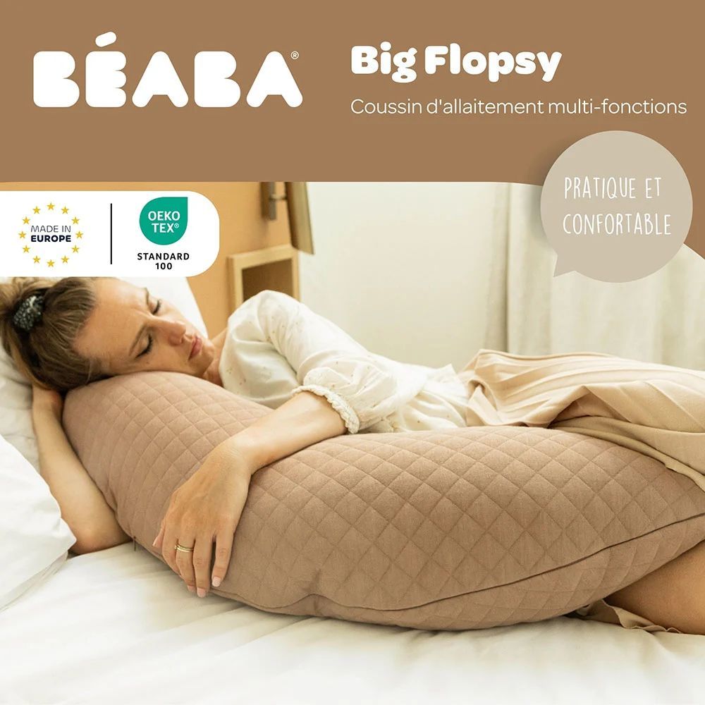 Coussin de maternité Big Flopsy™ en Fleur de coton® (Béaba) - Image 2