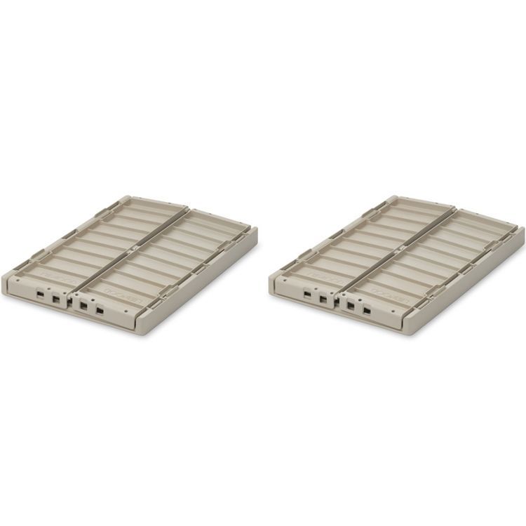 Lot de 2 caisses de rangement Weston M Sandy (Liewood) - Image 7