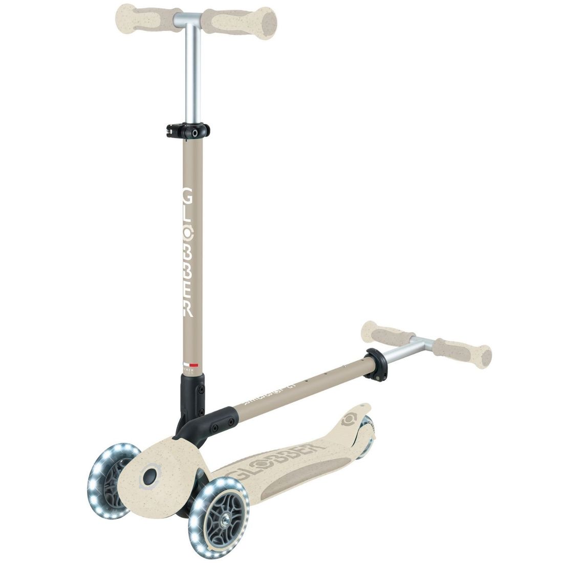 Trottinette Go up Deluxe Lights eco-logic 360° Sable (Globber) - Image 9