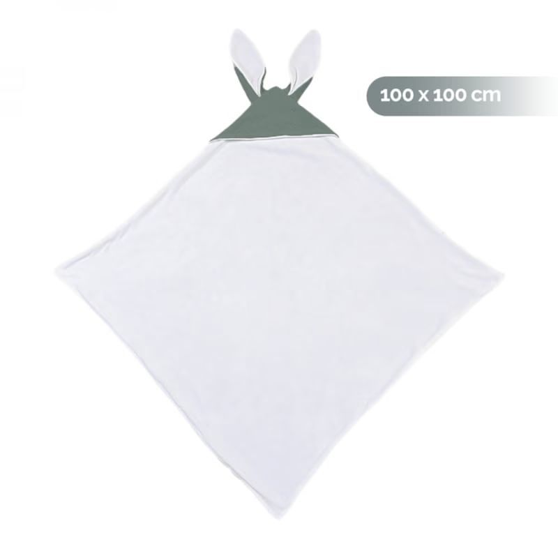 Cape, sortie de bain - 100 x 100 cm (Monsieur Bébé) - Image 1