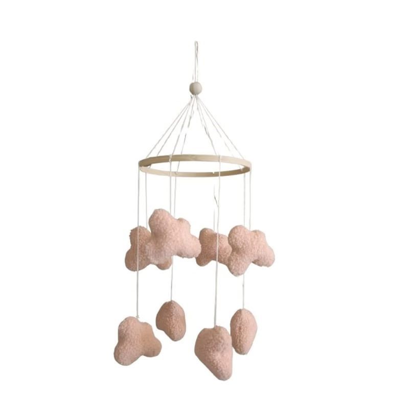 Mobile decoratif nuages rose (Little Loua) - Couverture