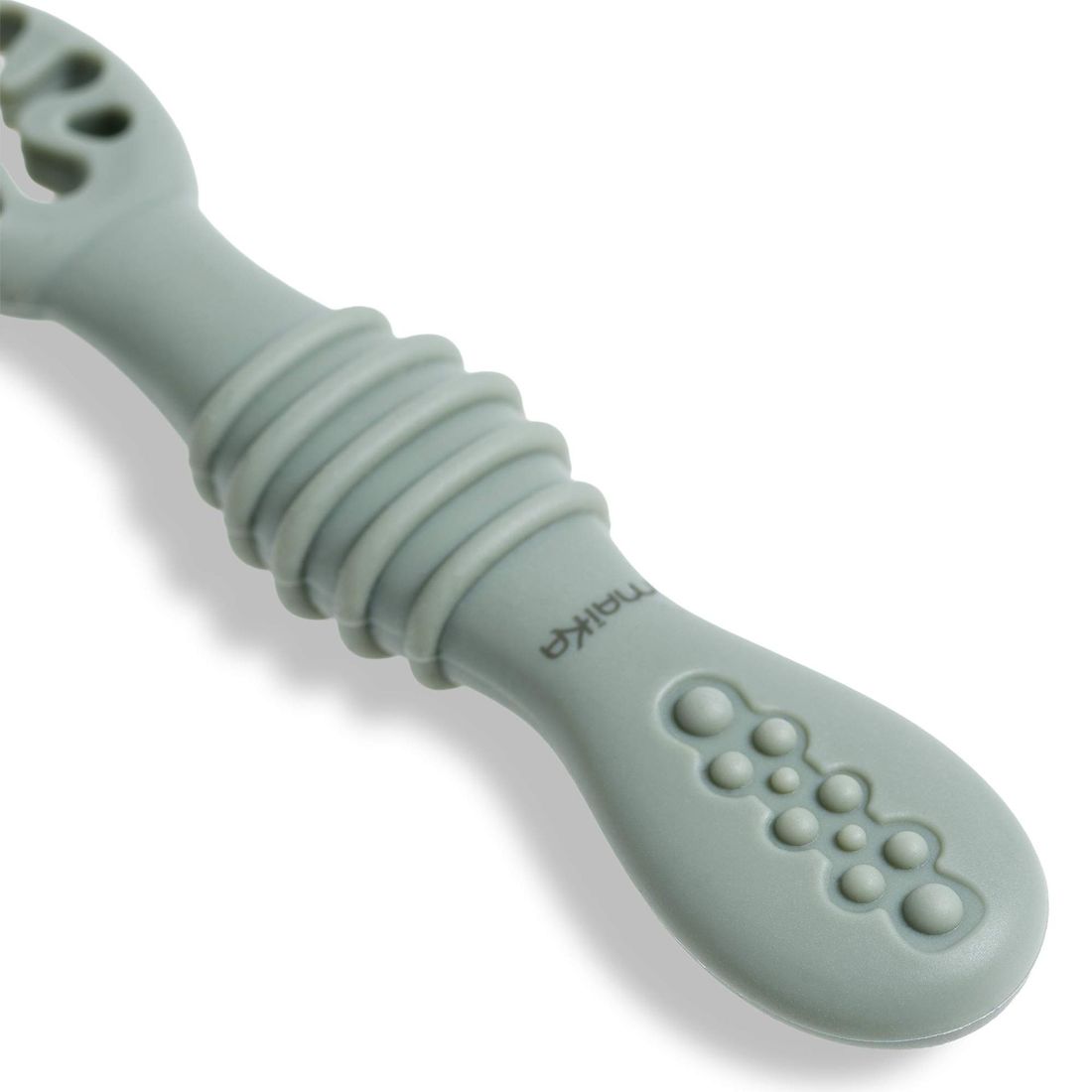 Cuillères bébé d'apprentissage silicone (Maïka) - Image 2
