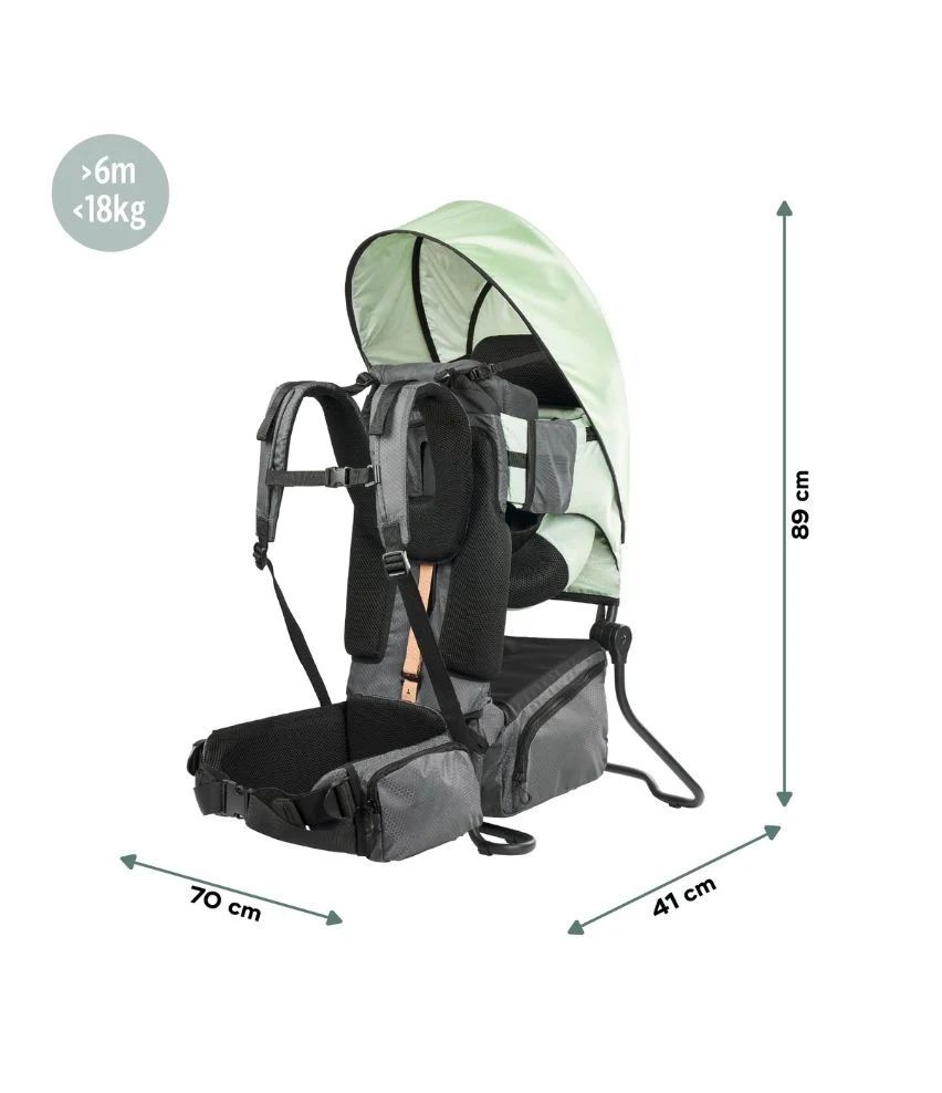 Moov & Hike - Le porte-bébé de randonnée conçu avec une kiné, confortable dès le 1er âge (Babymoov) - Image 8