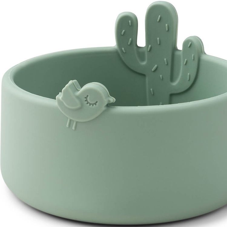 Lot de 2 bols en silicone Lalee sable et vert (Done by deer) - Image 9