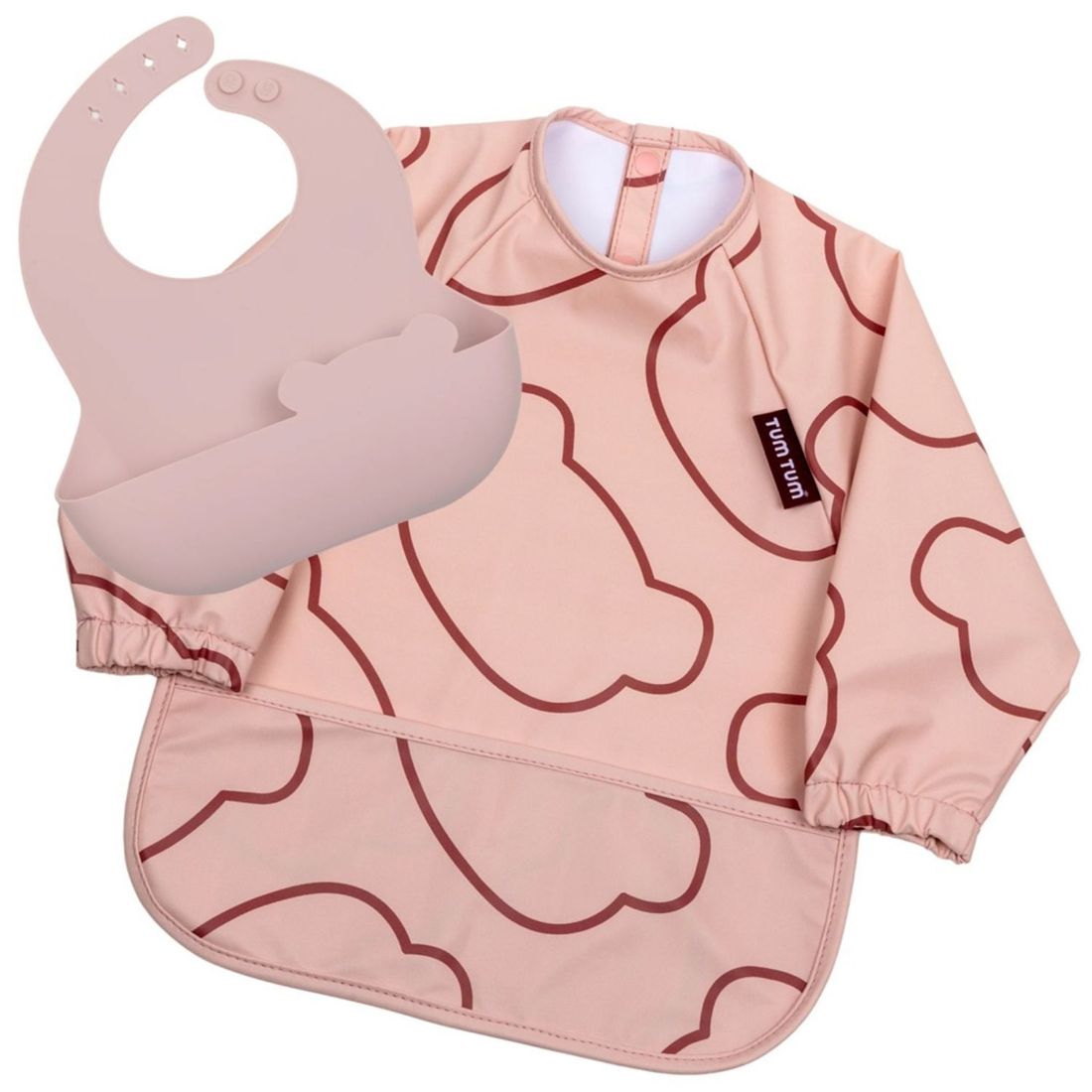Set de 2 bavoirs Rose (Tum Tum) - Couverture