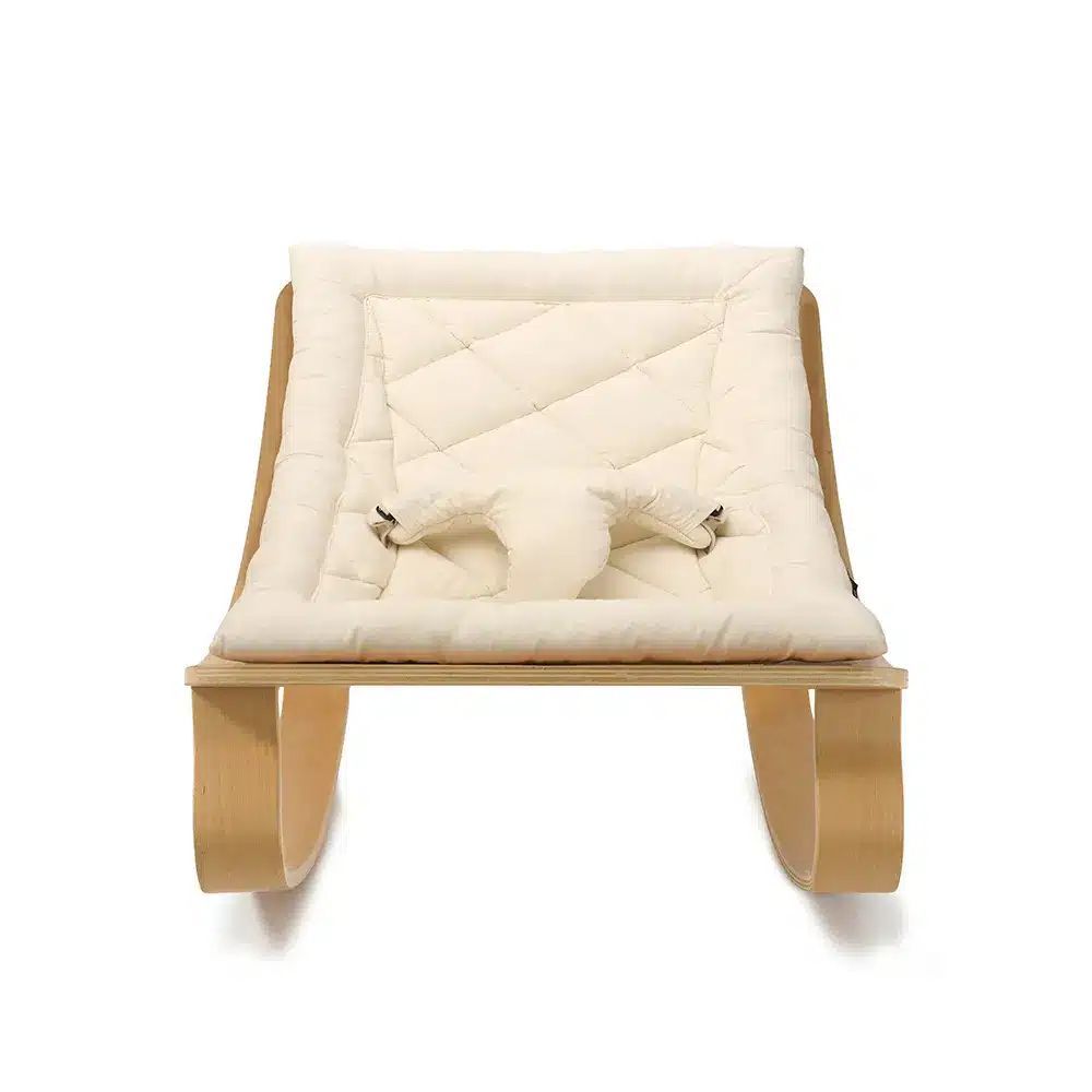 Transat pour bébé LEVO en bois naturel (Charlie Crane) - Image 5