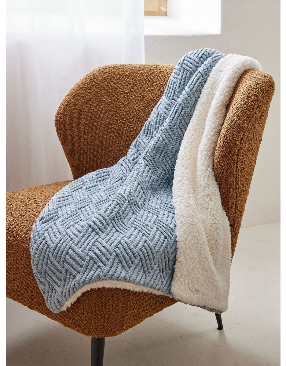 Couverture 75x100cm, Coton BIO/Sherpa (Noukie's) - Image 1