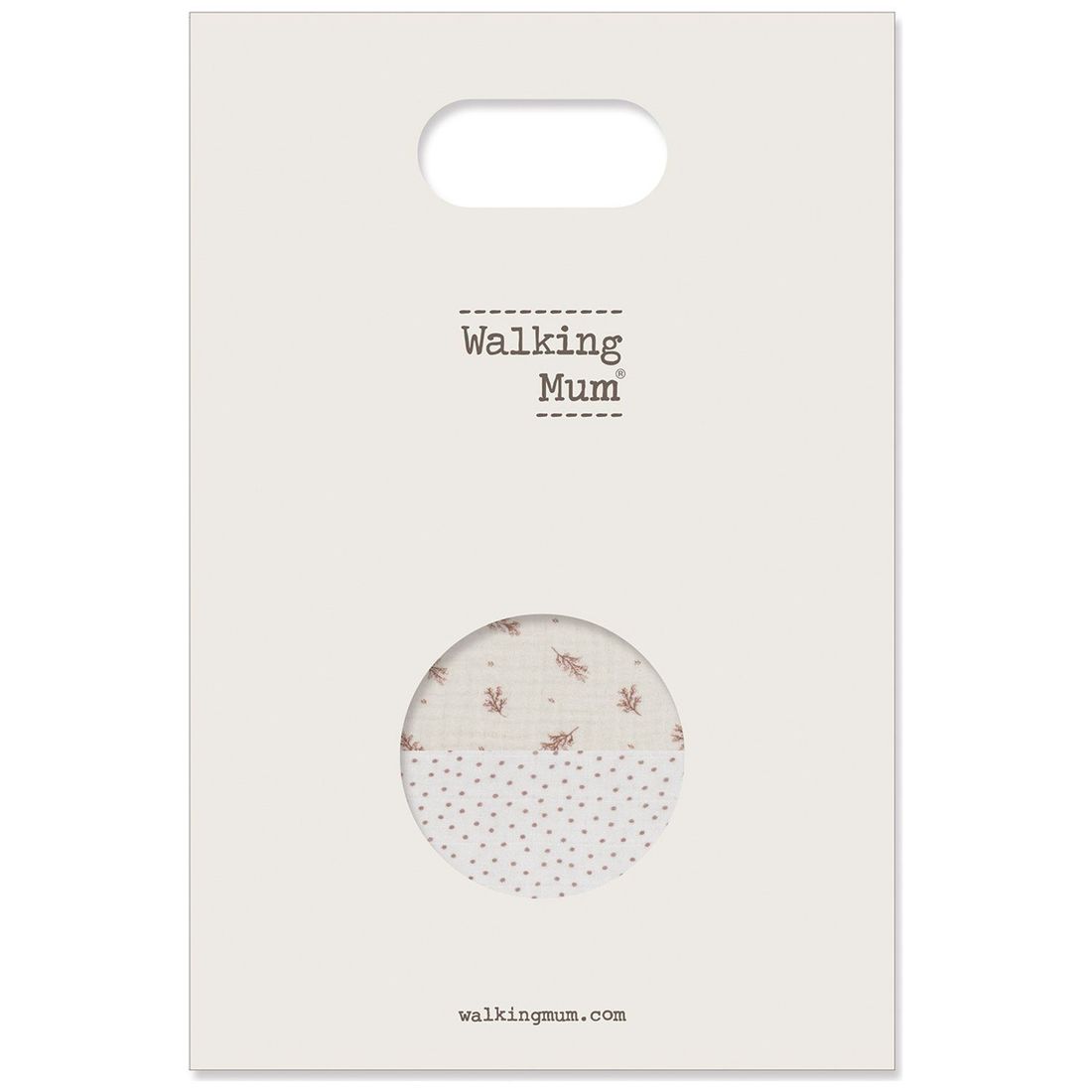 Drap-housse pour nacelle + lange Mimosa Rose (35 x 82 cm) (Walking Mum) - Image 6