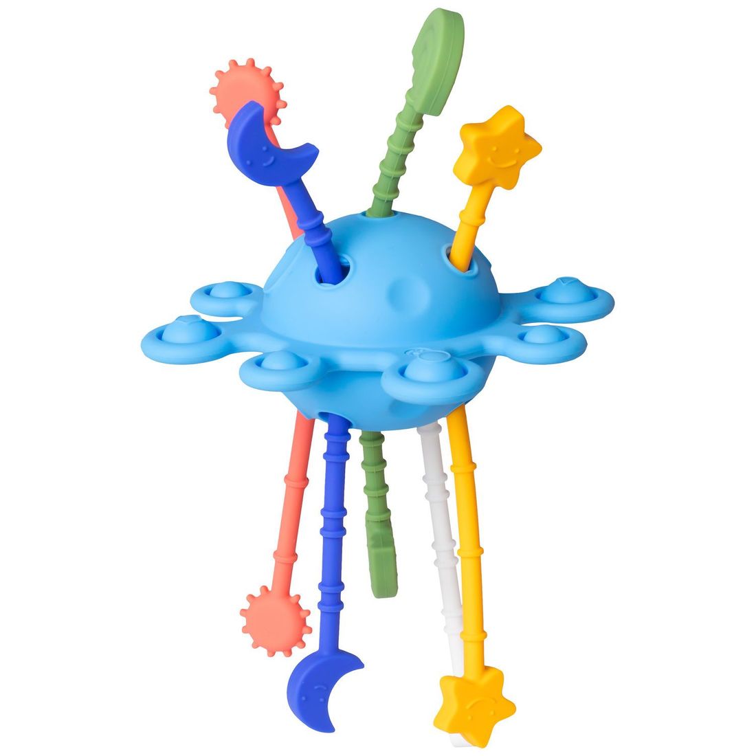 Jouet d'éveil et de dentition en silicone Planète (Little L) - Couverture