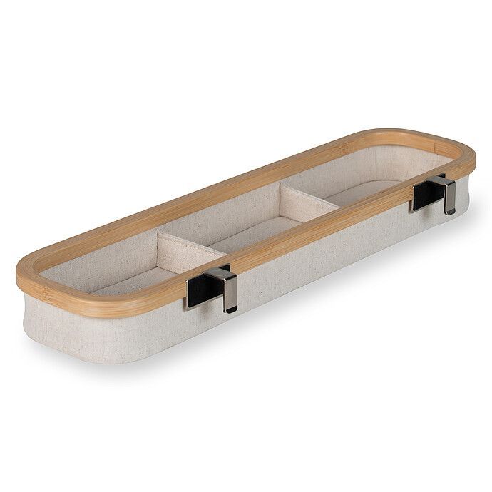 Long Panier à Suspendre - Beige Natural (Quax) - Image 1