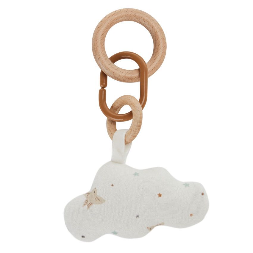 Set de 4 jouets pour arche Douce Hirondelle écru - Ecru (Combelle) - Image 4