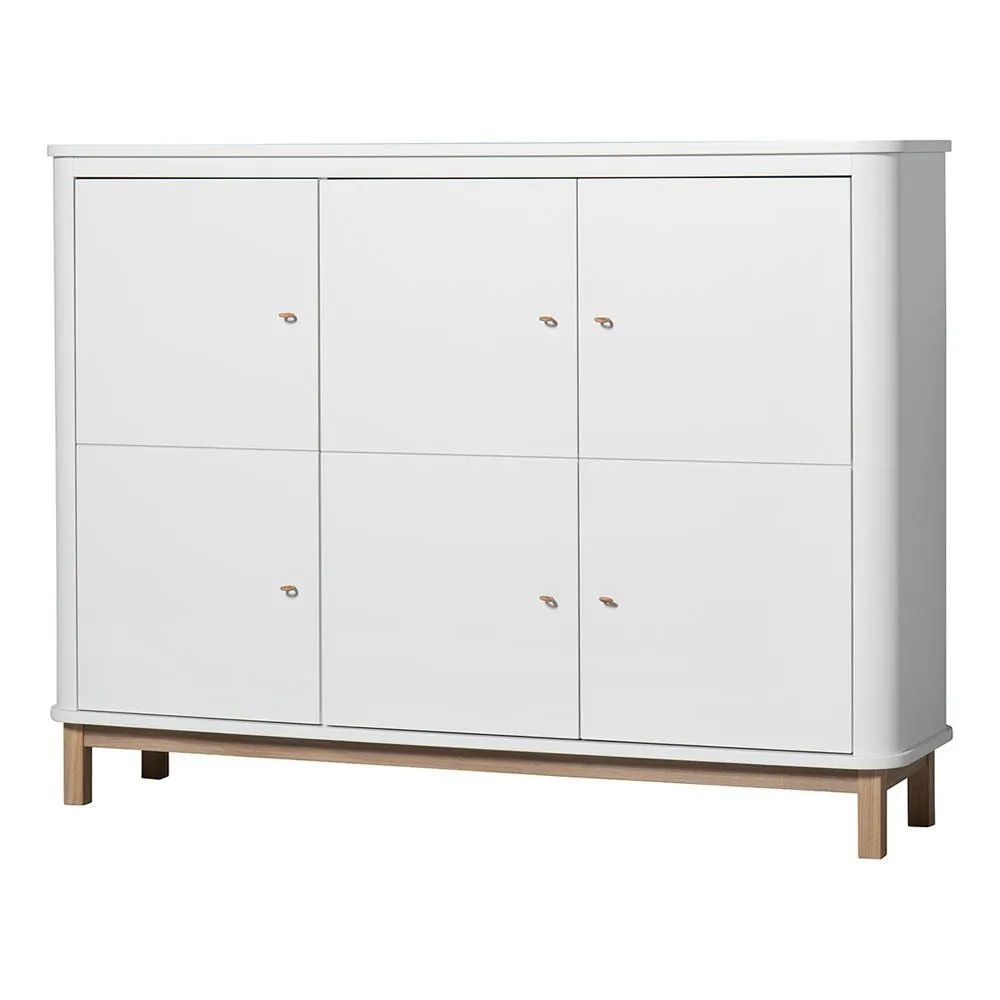 Oliver Furniture - Armoire multi-rangement 3 portes en chêne (Oliver Furniture) - Image 1