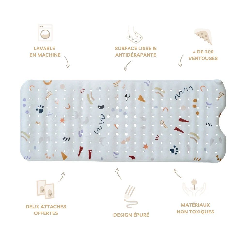 Tapis de bain - le méli-mélo (Tapilou) - Image 1