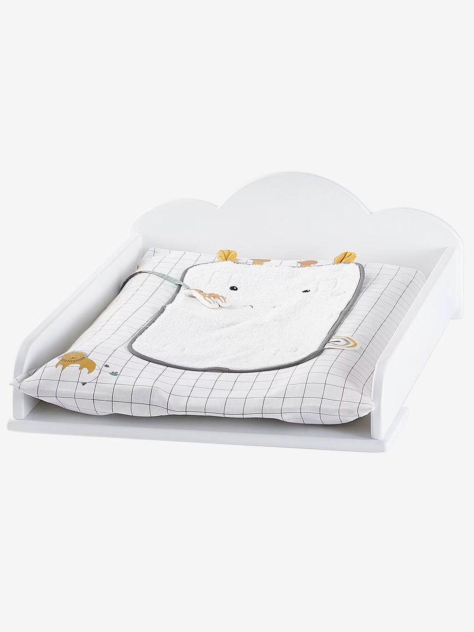 Plan à langer universel 52 cm Nuage blanc (Vertbaudet) - Image 1