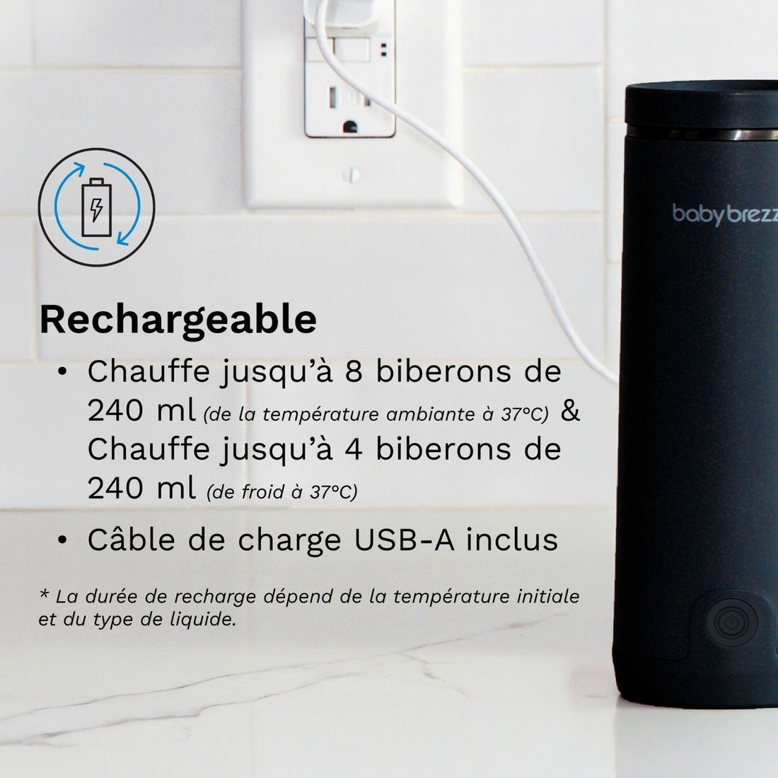 Chauffe biberon nomade Super Fast Warmer (Baby Brezza) - Image 10