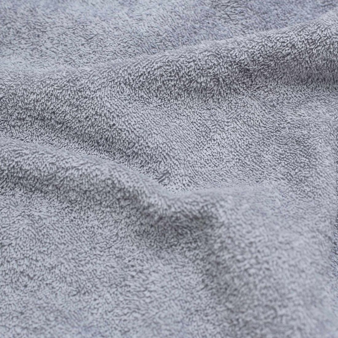 Serviette de toilette en éponge Gris (50 x 100 cm) (Trois Kilos Sept) - Image 1