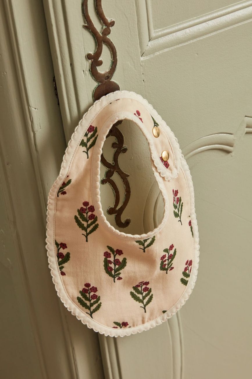 Bavoir bébé Bougainvillier (Orso Paris) - Image 1