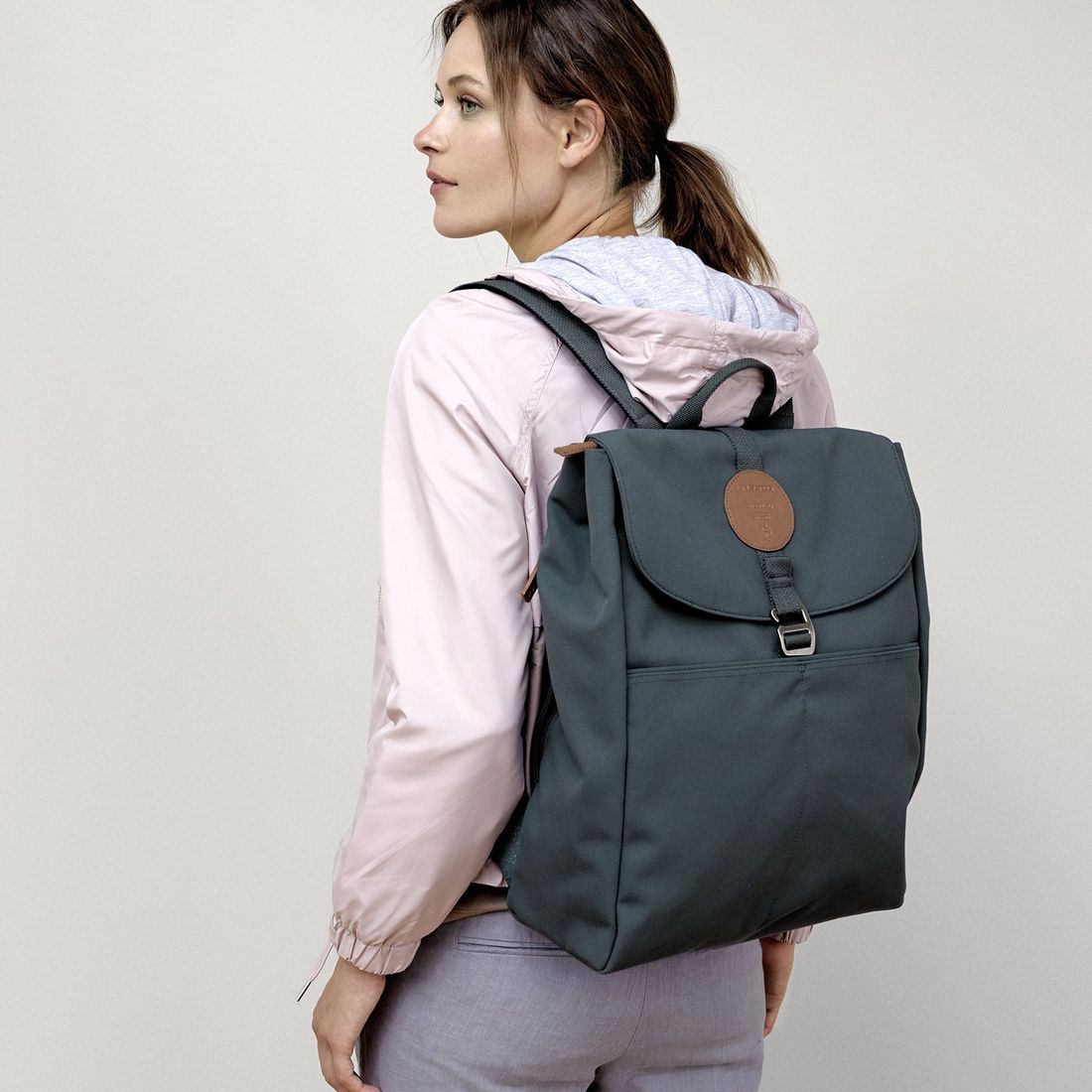 Sac à dos à langer Green Label Cyclepet® Adventure pétrole (Lassig) - Image 2