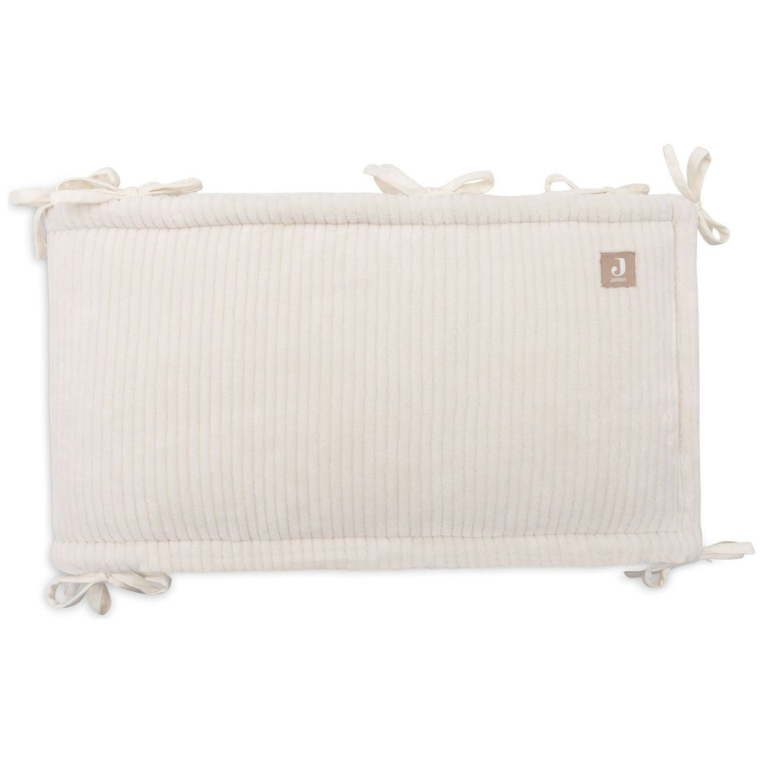Tour de lit Cloudy Rib Oatmeal (pour lits 60 x 120 ou 70 x 140 cm) (Jollein) - Image 5