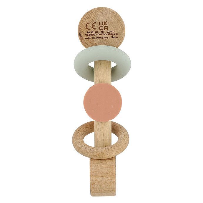 Hochet Bois Silicone - Mrs.Cat (Trixie) - Image 1