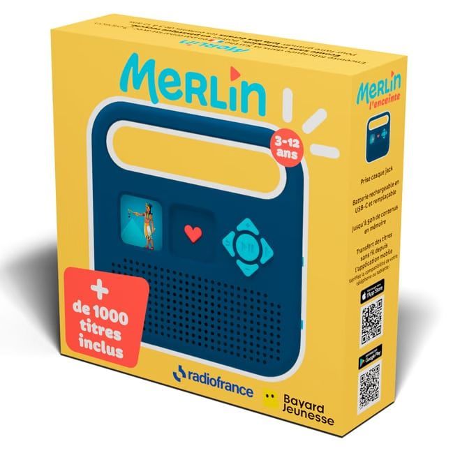Merlin enceinte audio made in France (Merlin) - Image 1