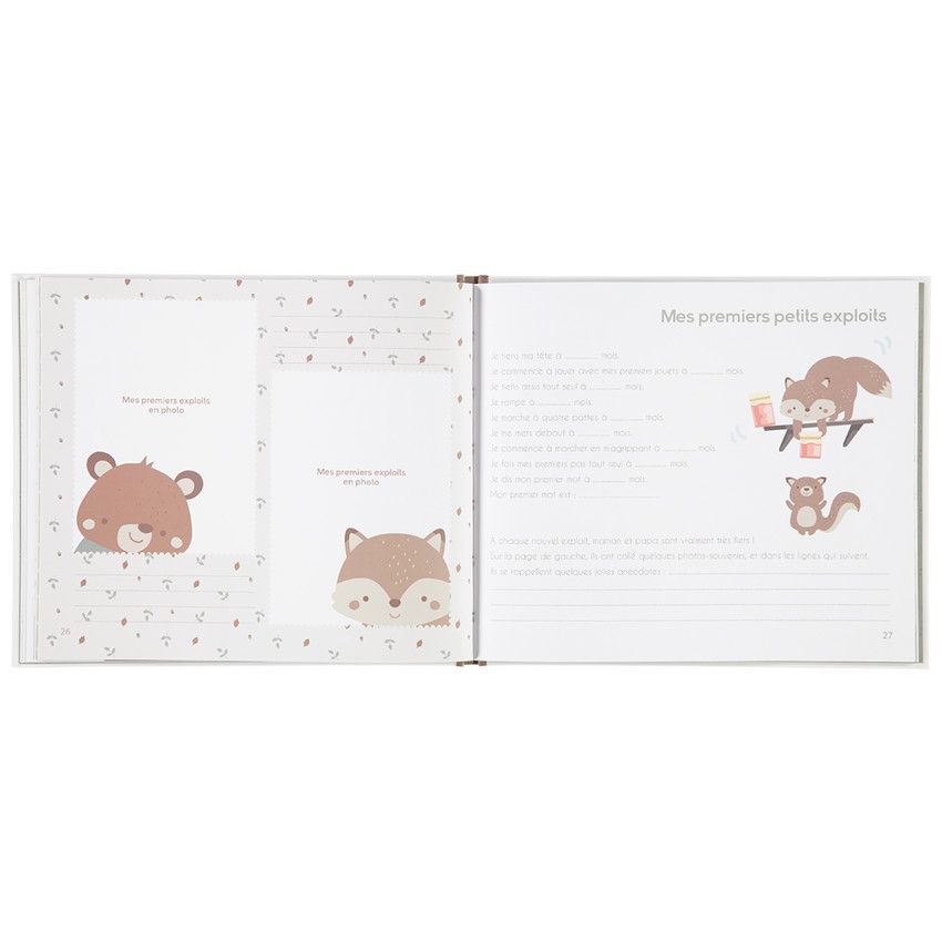 Album de naissance Roi des Forêts - Blanc (Prémaman) - Image 4