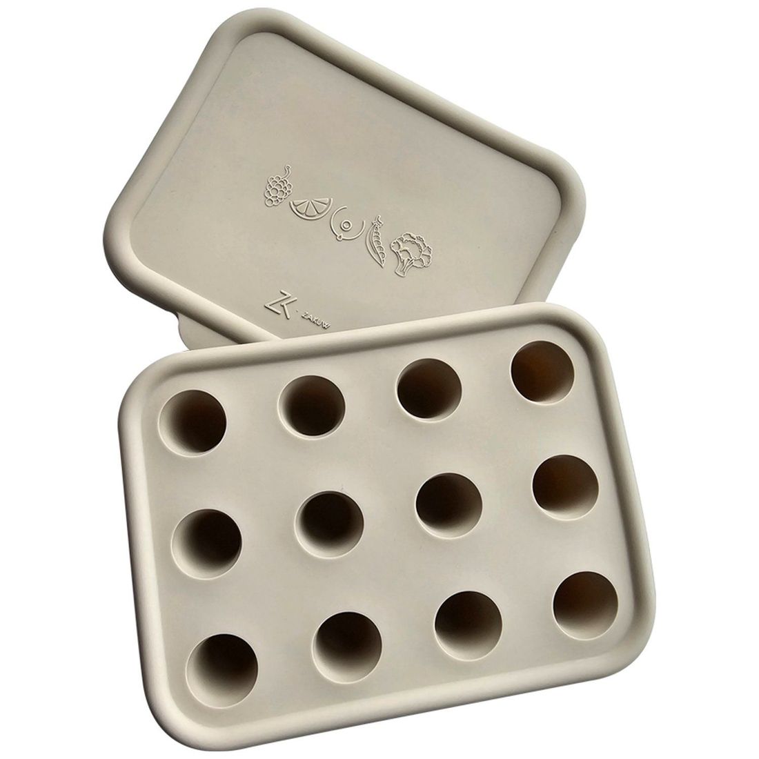 Bac à glaçons pour tétine grignoteuse argile (Zakuw) - Image 1