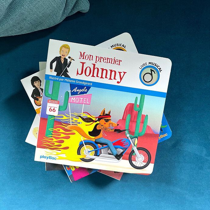 Livre Musical Mon Premier Johnny (playBac) - Image 1
