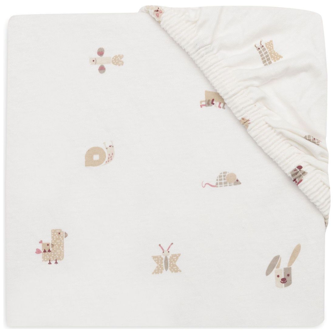 Drap housse en jersey Animal Friends (60 x 120 cm) (Jollein) - Couverture