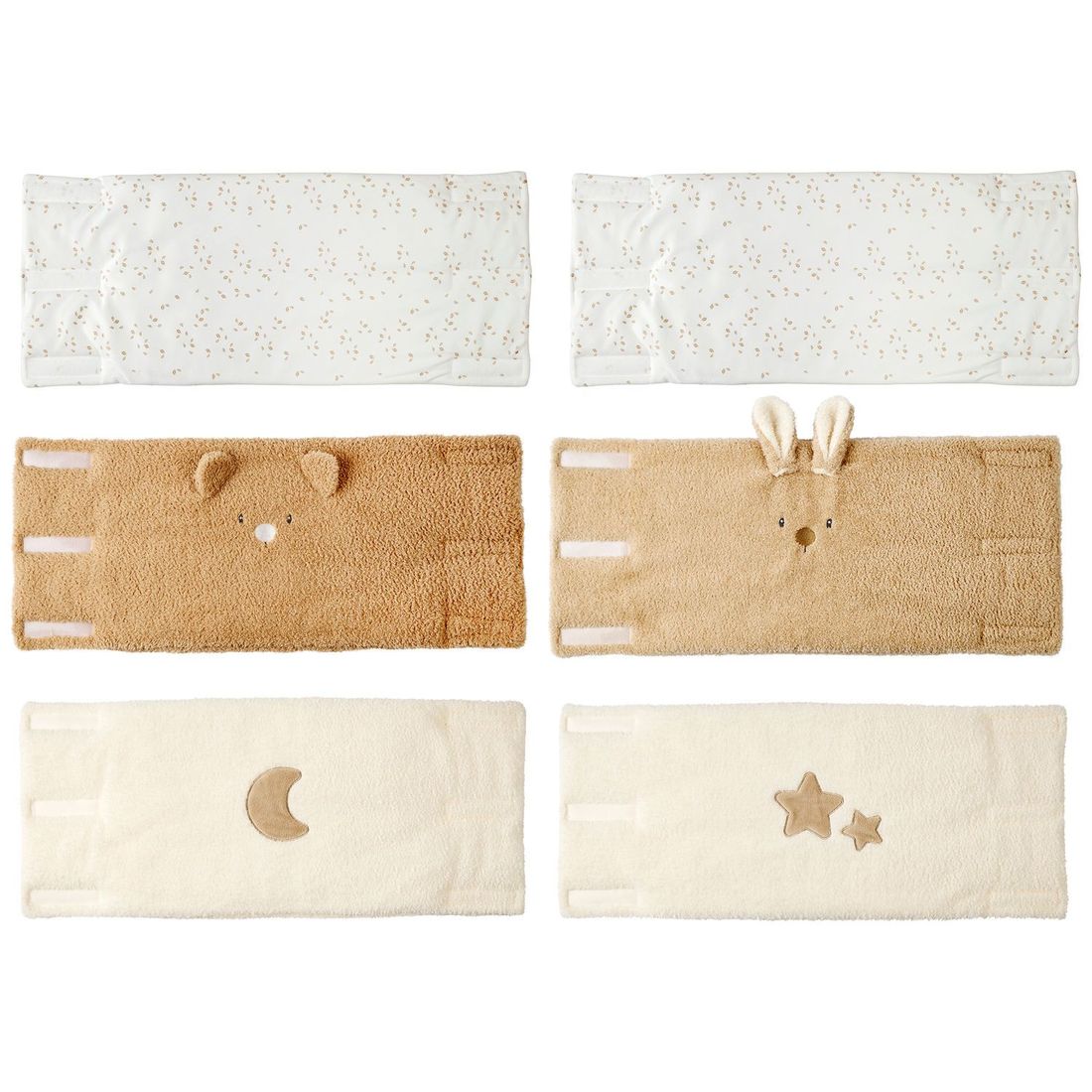 Lot de 6 protège barreaux Teddy (Nattou) - Couverture