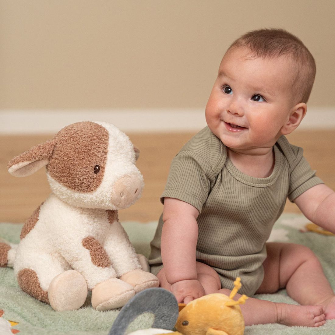 Little Farm Peluche Vache (Little Dutch) - Image 3