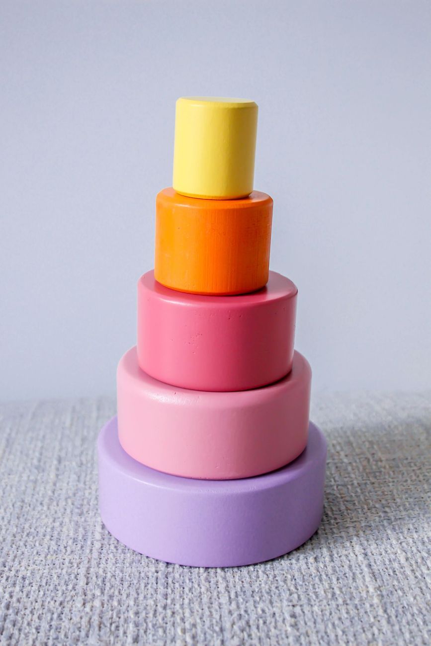 Gobelets gigognes bébé – Jeu d’éveil et de motricité (Mervei) - Image 4