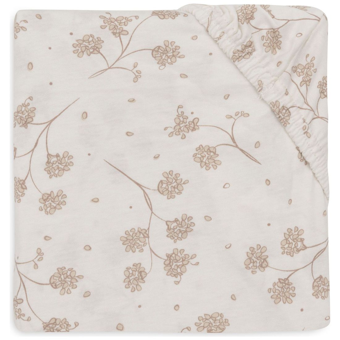 Drap housse en jersey Leafy Dreams (70 x 140 cm) (Jollein) - Image 1