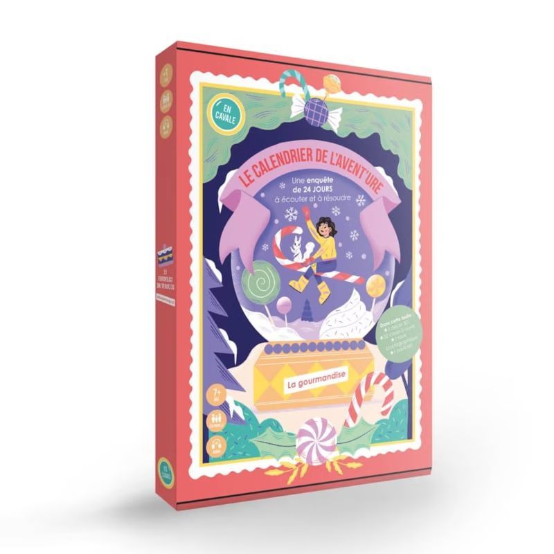 Calendrier de l'avent'ure - gourmandise (Éditions en Cavale) - Image 1