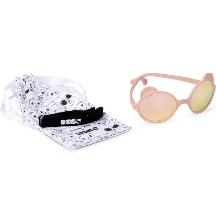 Lunettes de soleil Ourson Rose pêche (12-24 mois) (KI ET LA) - Image 7