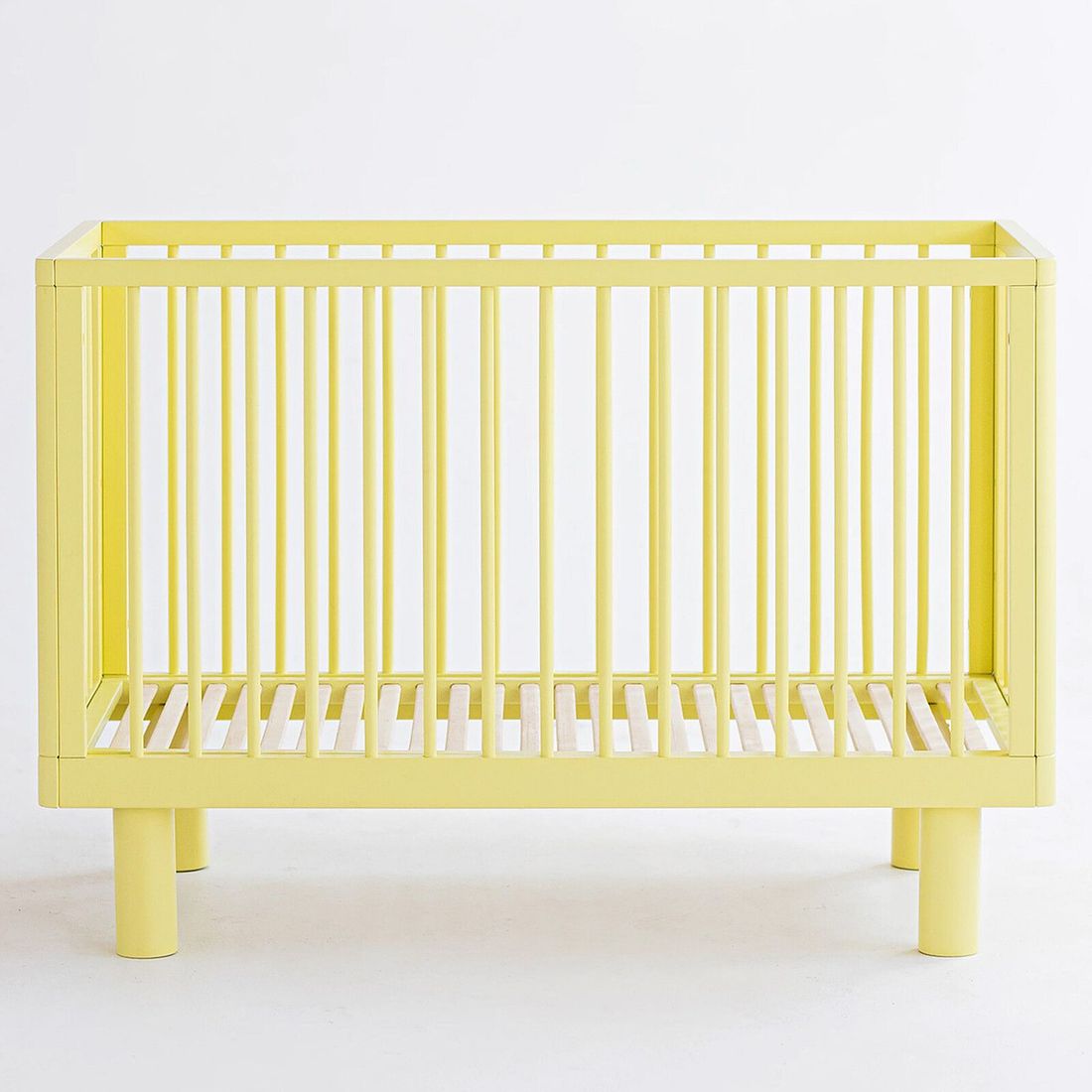 Lit Bébé Evolutif Nox Jaune - 60 x 120 cm (Karl & Fric) - Image 1