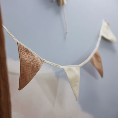 Guirlande de fanions Party Collection Biscuit (200 cm) (Jollein) - Image 3