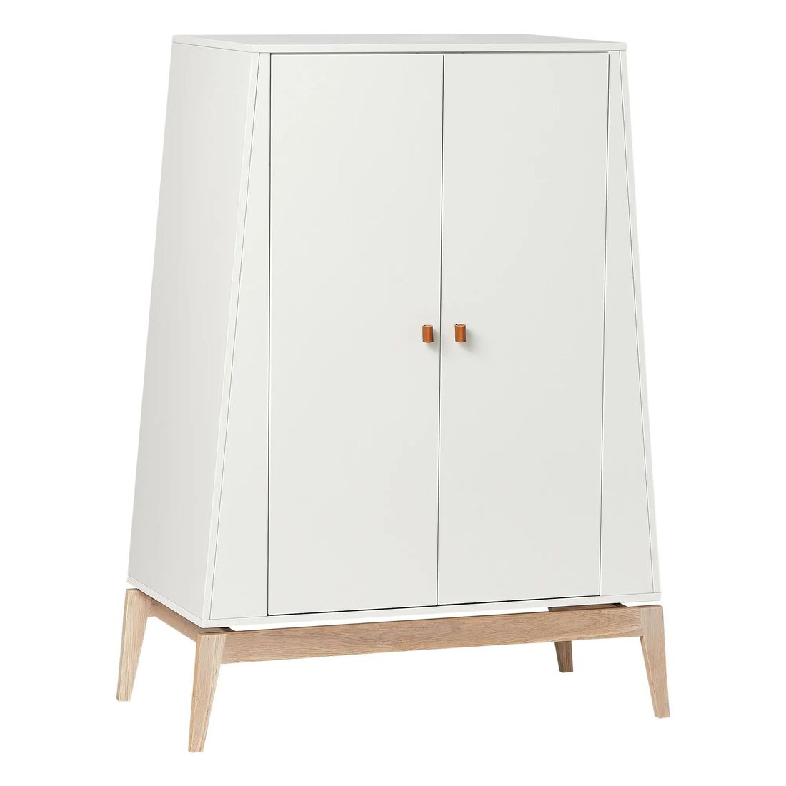 Leander - Armoire basse Luna chêne - 2 portes (Leander) - Image 1