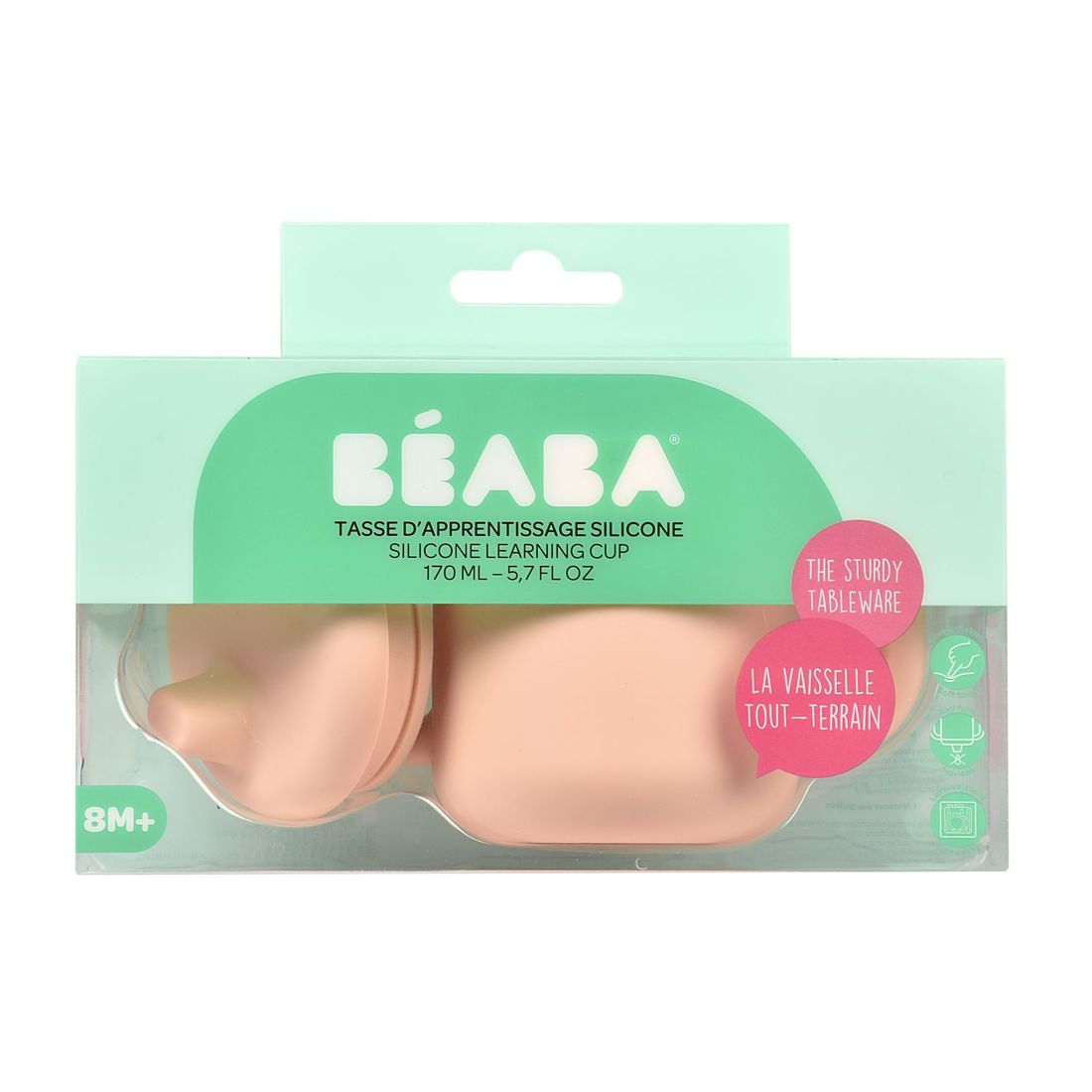 Tasse d'apprentissage en silicone (Béaba) - Image 6