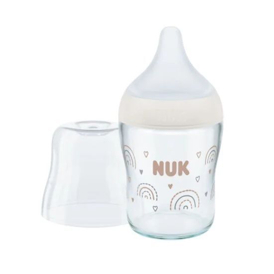 Biberon en verre Perfect Match avec tétine silicone (Nuk) - Couverture