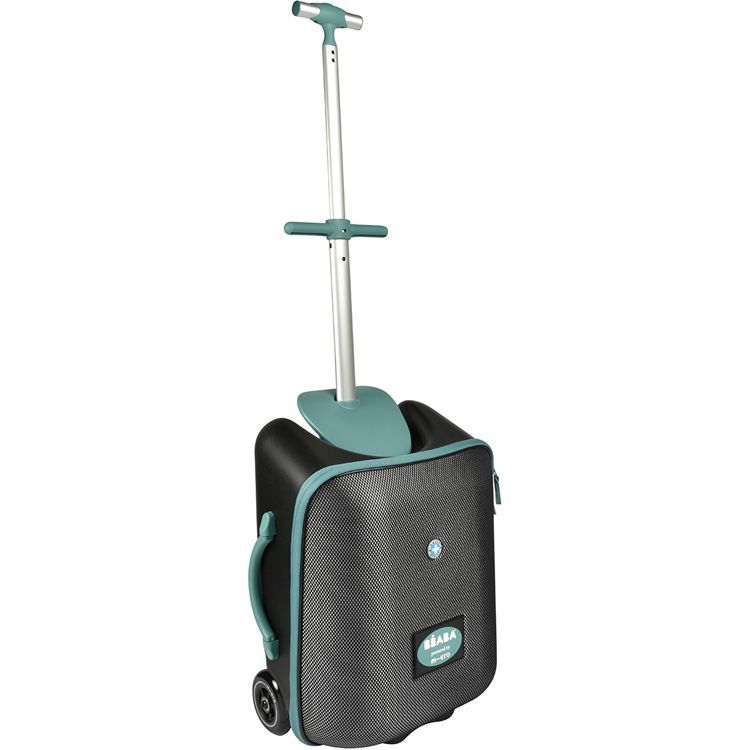 Valise avec assise de voyage Luggage Eazy bleu et vert (Béaba) - Image 4