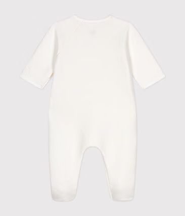 Dors-bien bébé en coton épais à motif cœur (Petit Bateau) - Image 1